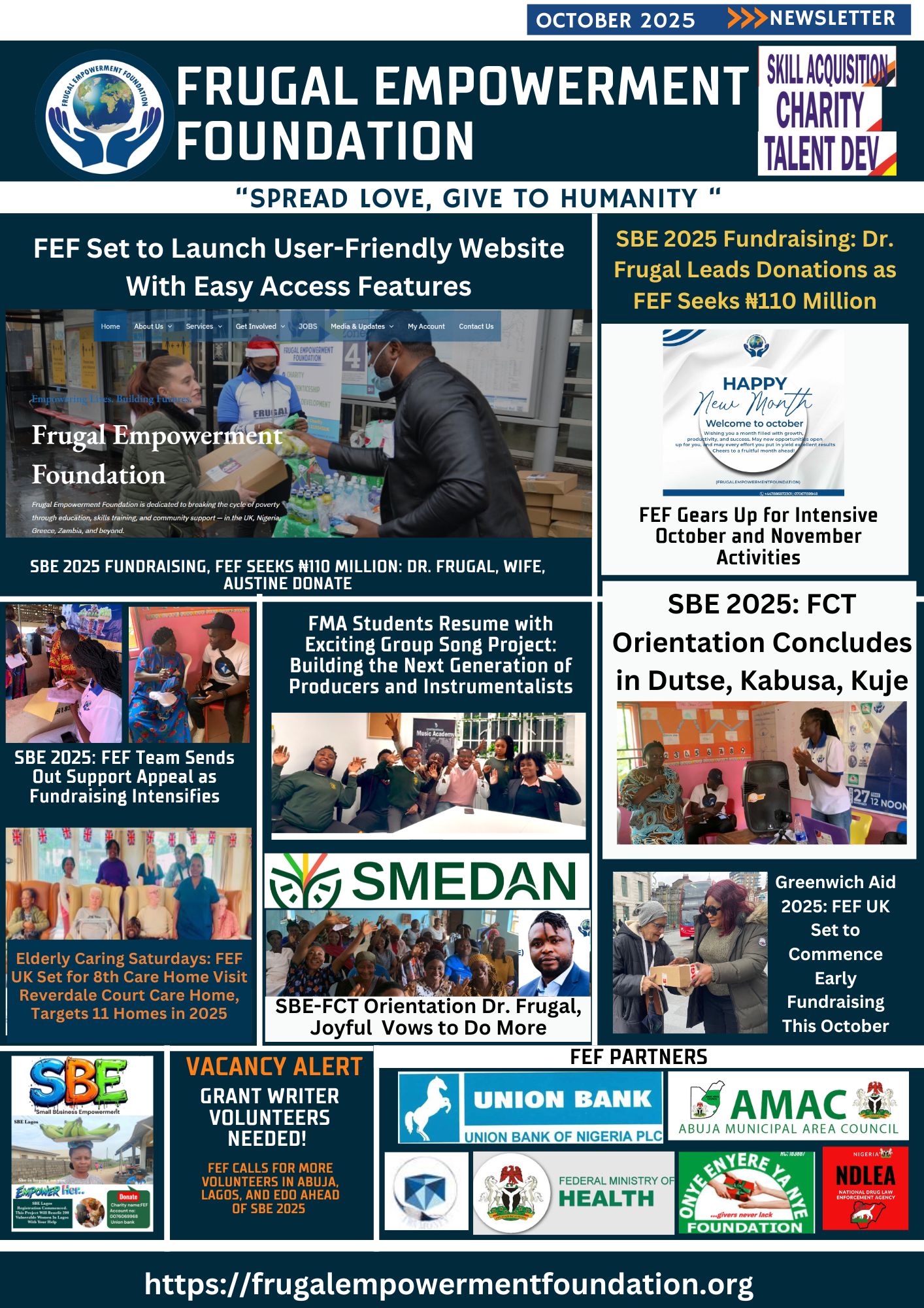 October 2025 Newsletter