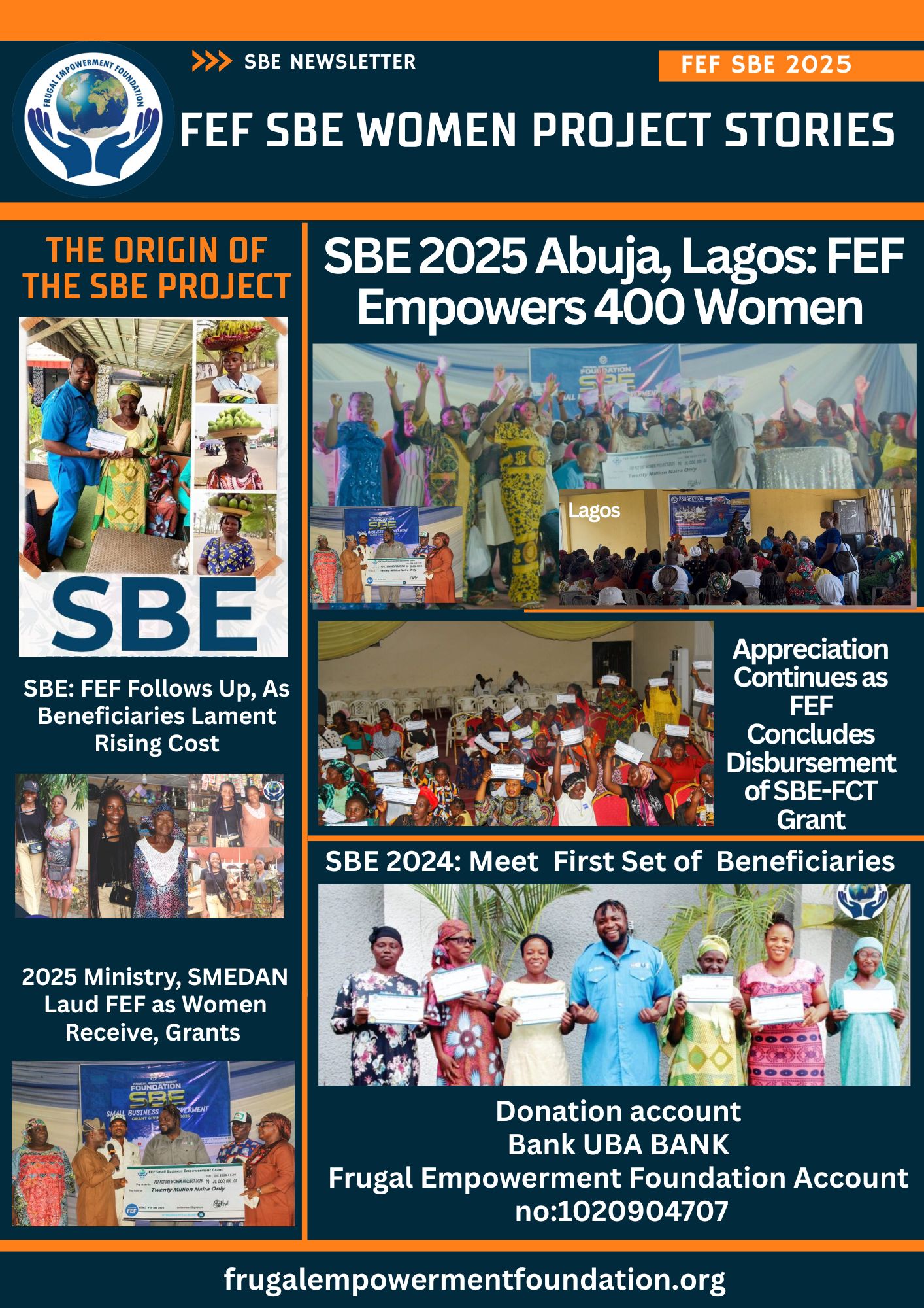2025 SBE NEWSLETTER: FEF SBE Stories