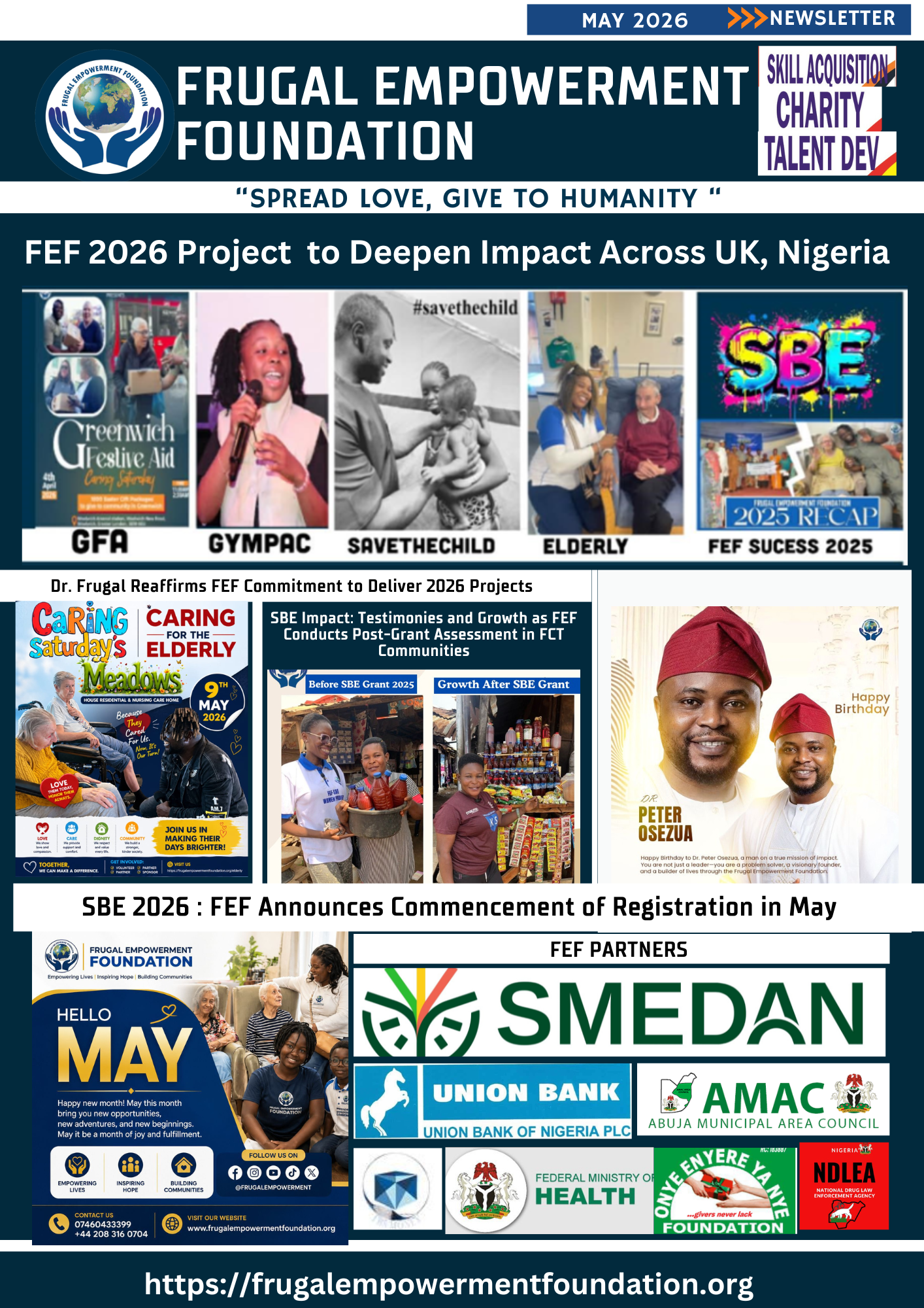 MAY 2026 NEWSLETTER