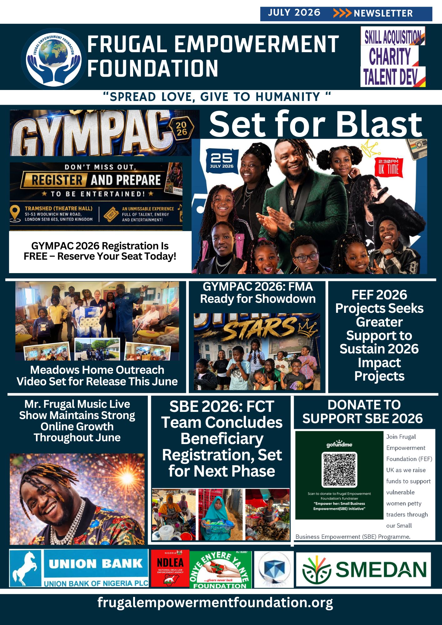 JULY 2026 NEWSLETTER