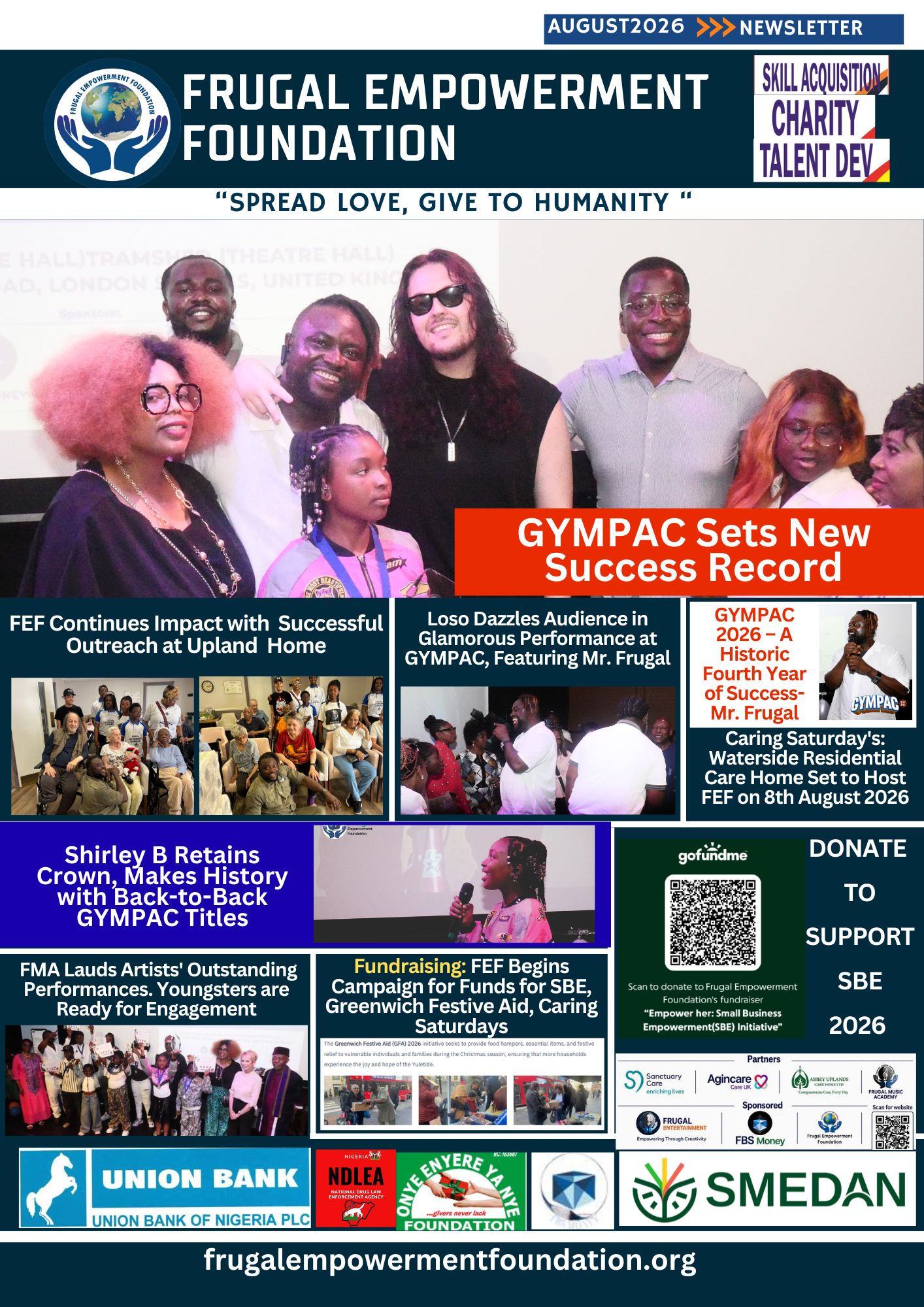 AUGUST 2026 NEWSLETTER