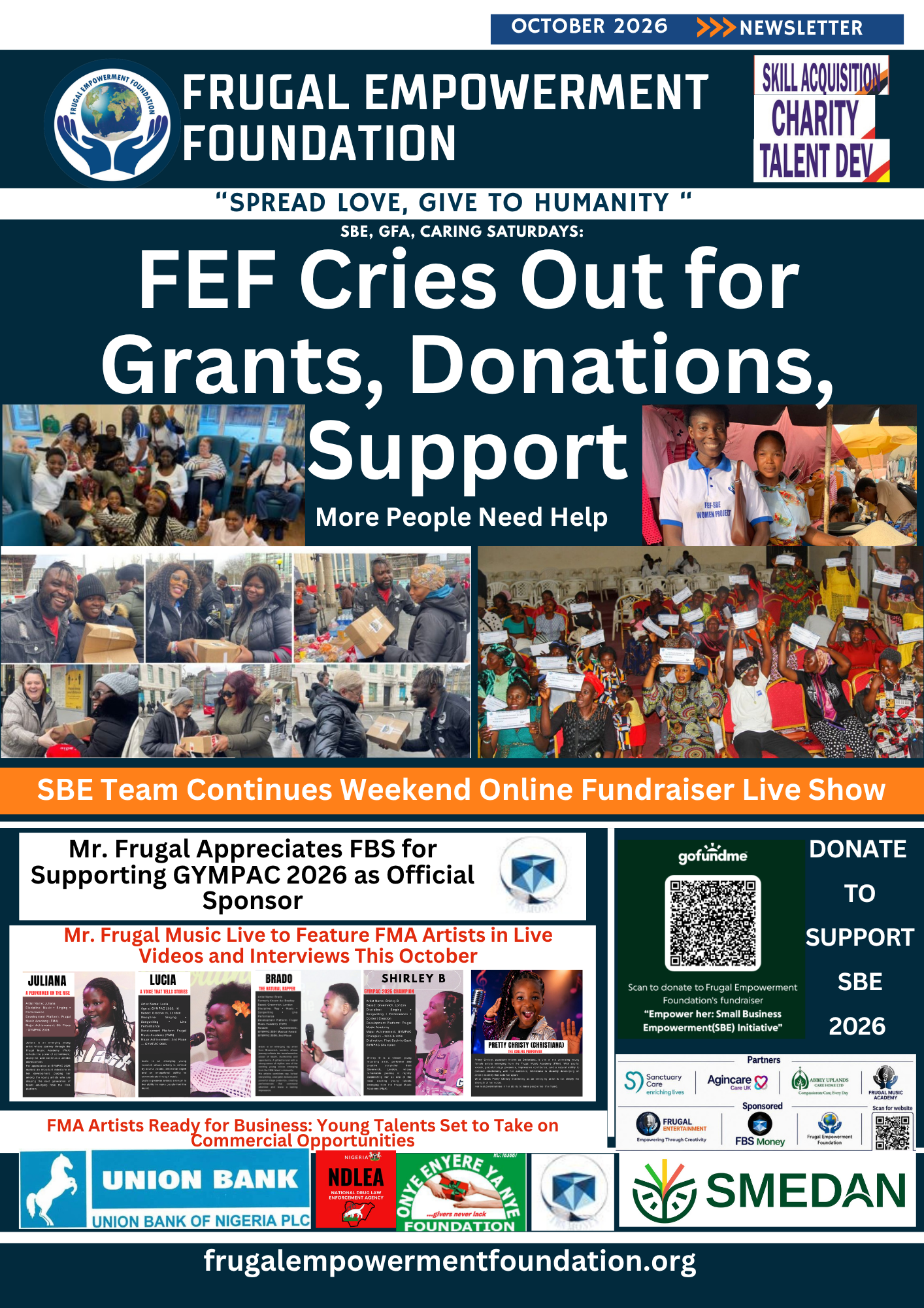 October 2026 Newsletter